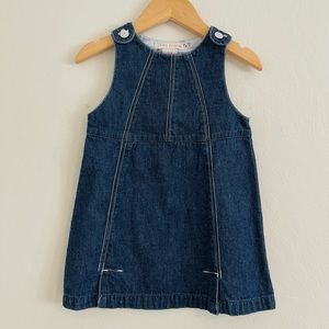 Toddler Girl Denim Dress. Like New